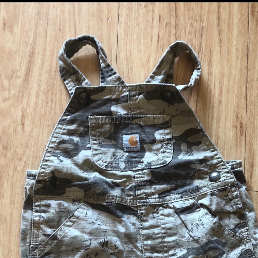 Carhartt summer camo overalls
